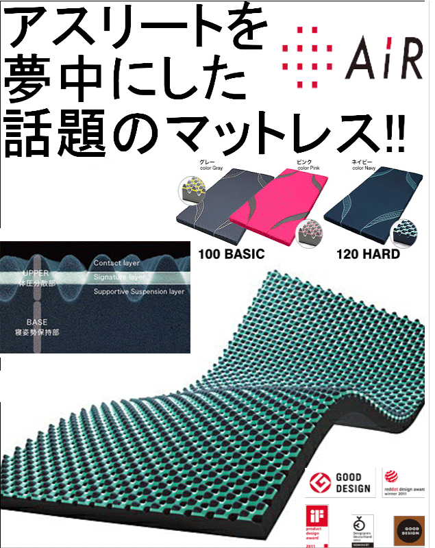 東京西川,エアー,AIR,人気のコンディショニングマットレス
